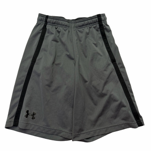 Under Armour Men Small Charcoal Grey  Black Athletic Shorts Loose Heatgear
